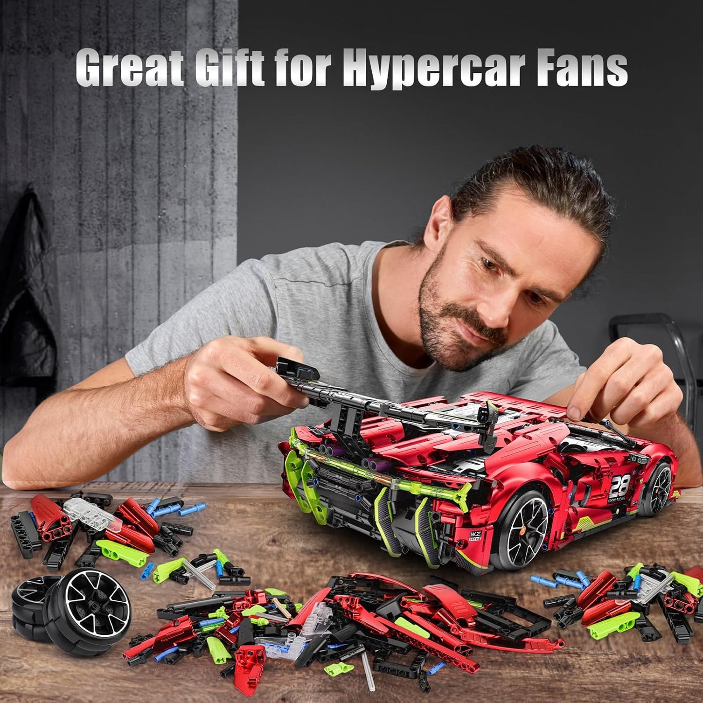 Remote Control Racing Car Building Block Set - C26