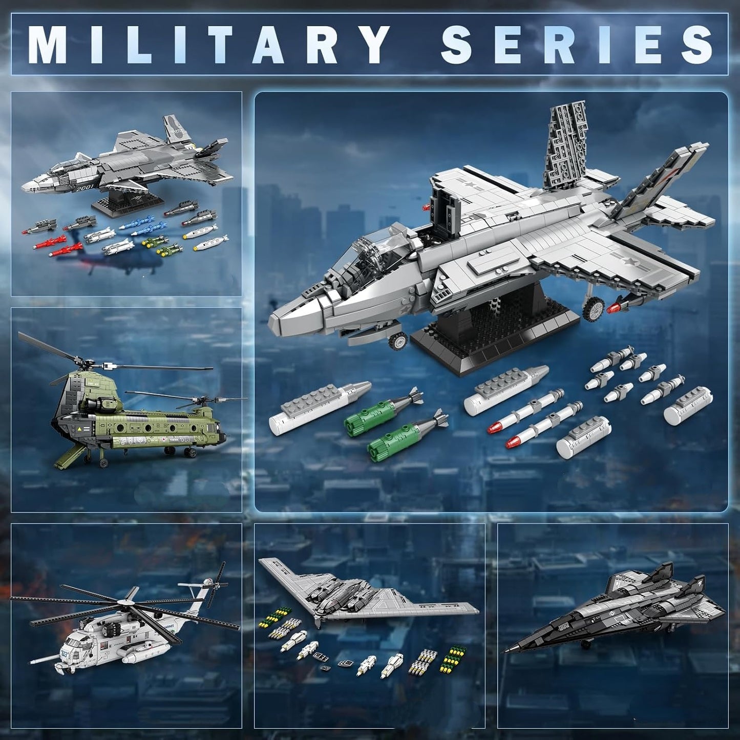 F-35 Lightning II Joint Strike Fighter Aircraft Toy Model-A9