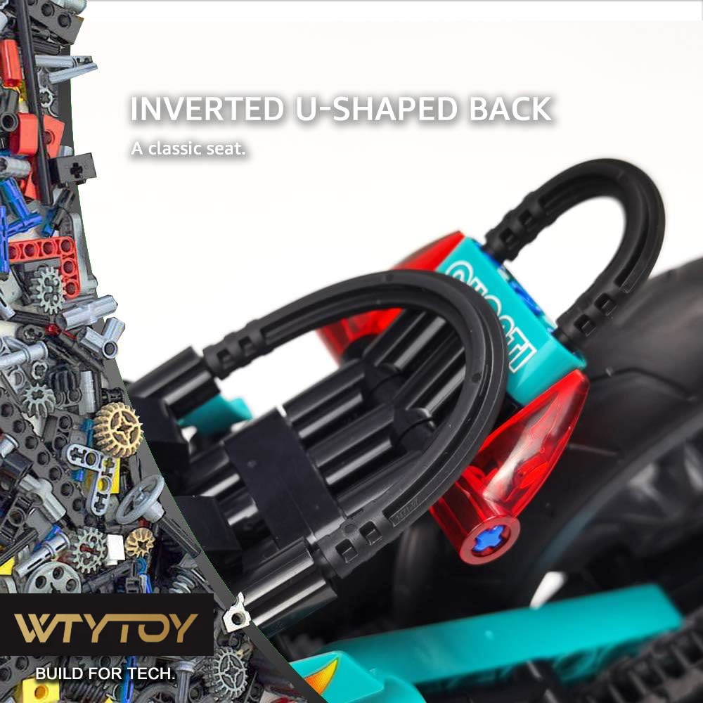 Harley Coffee Rider Motorcycle Building Blocks - M14