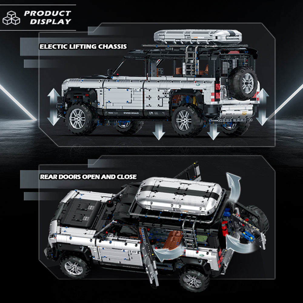 1:8 scale off-road SUV supercar model building block model - C14