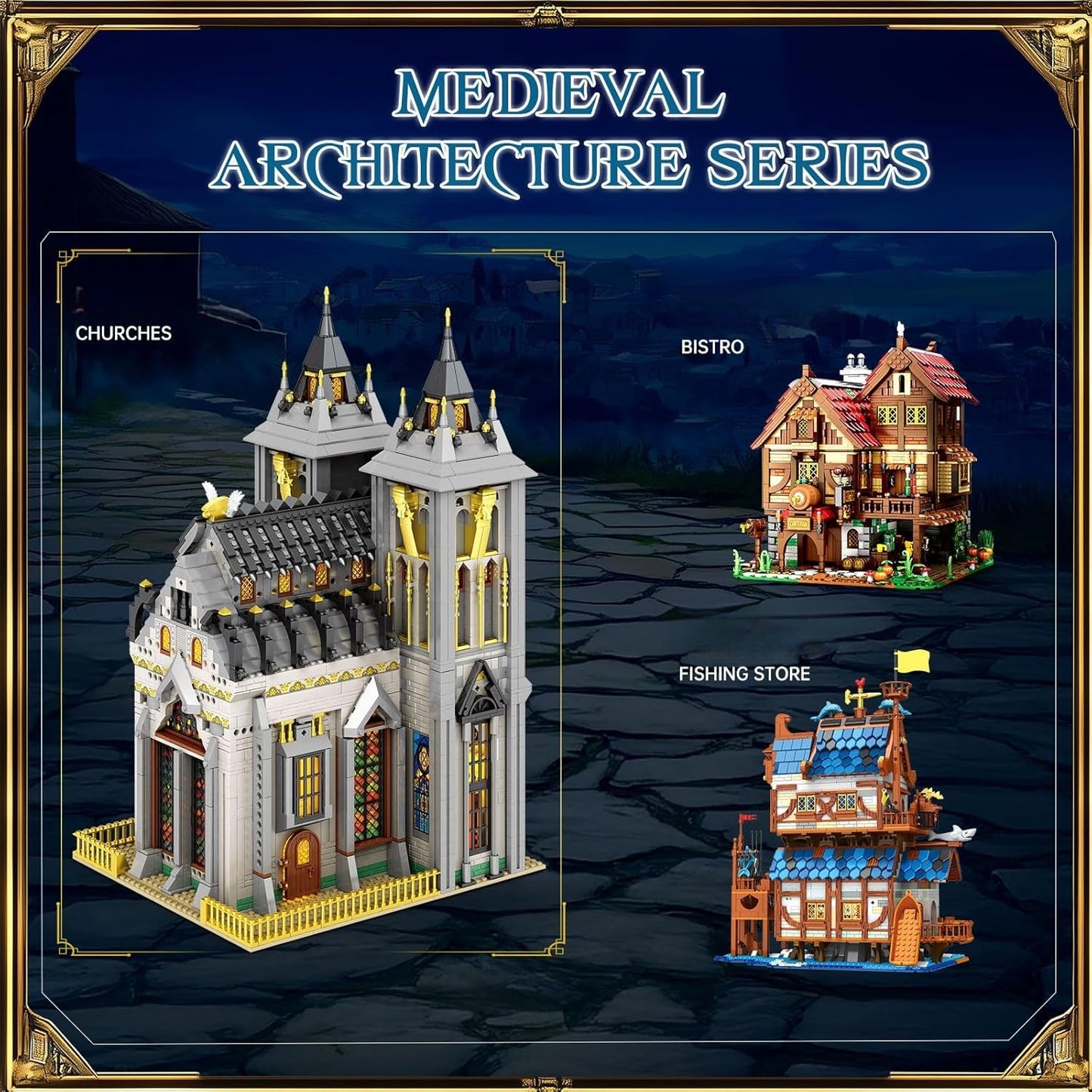 European Century Church Architecture Set - Z02