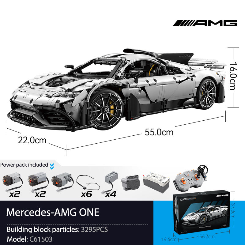 Mercedes-Benz AMG ONE 1:8 scale collectible building block set-C15