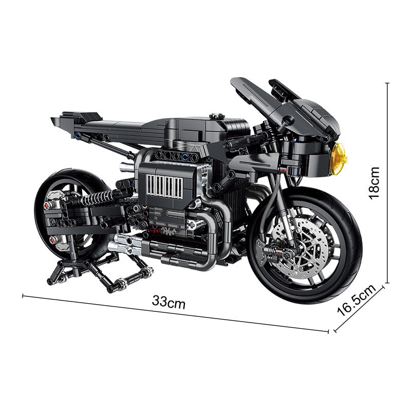 Motorcycle V4 Model Building Set - M8