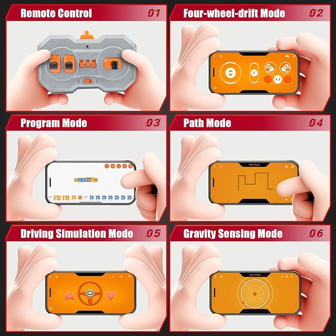 Remote Control Racing Car Building Block Set - C26