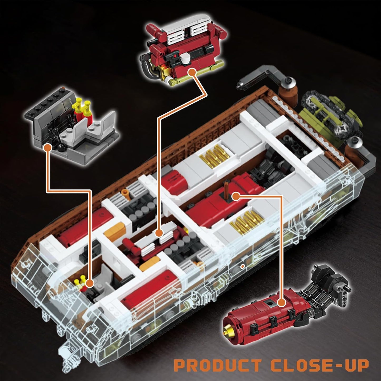 WW2 Panzer VIII Maus Military Tank Building Block Model Set (Multi-color) - T5