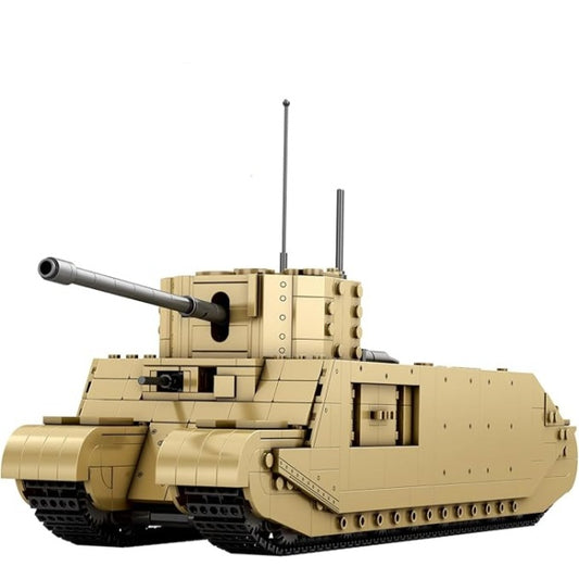 TOG2 WWII British Armed Tank Building Block Set - T1