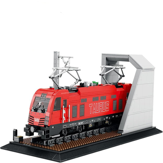 Retro Classic Taurus Electric Train Building Block Set - R3