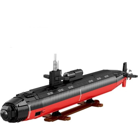 Military Los Angeles-class SSN Submarine Building Block Model Set - S11