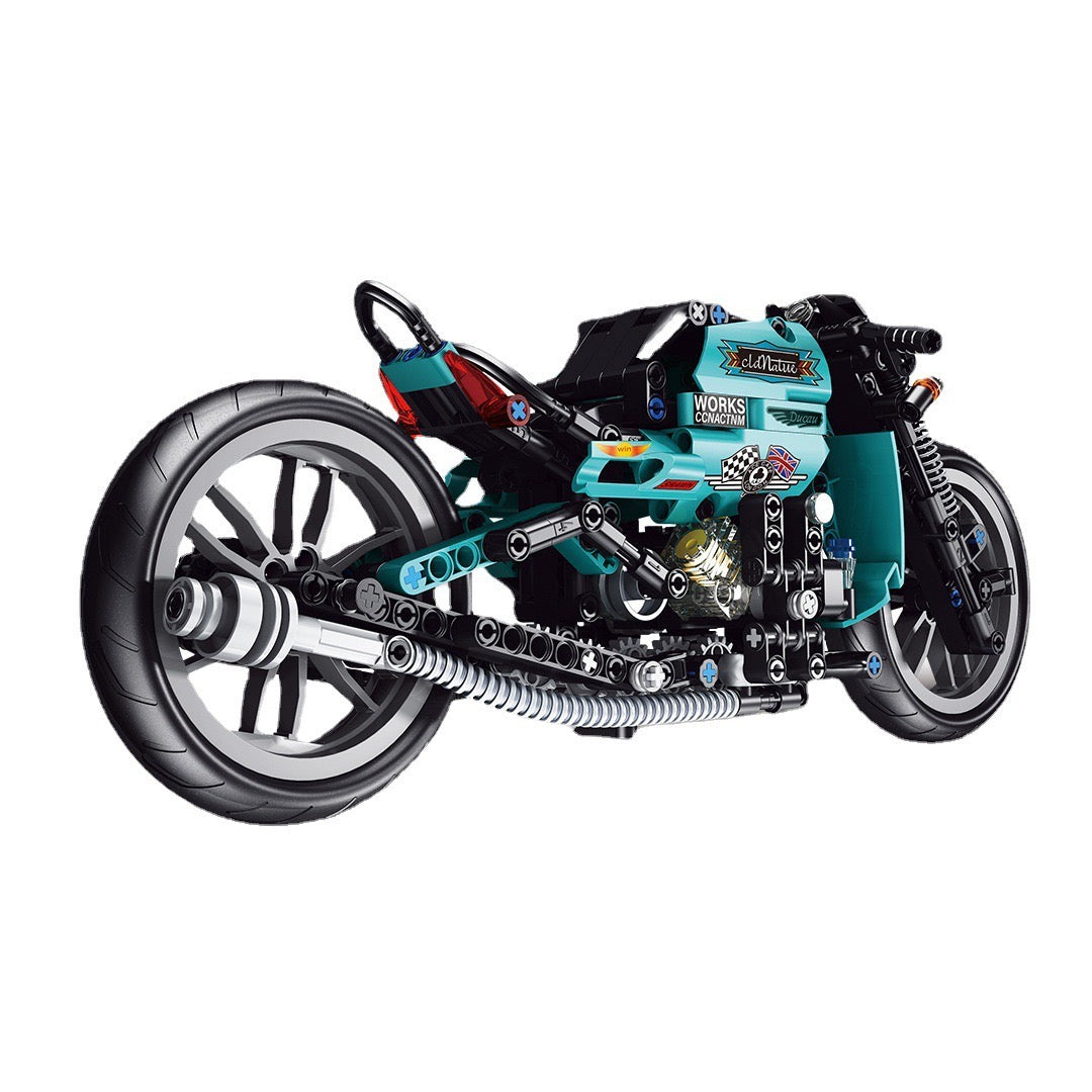 Harley Coffee Rider Motorcycle Building Blocks - M14