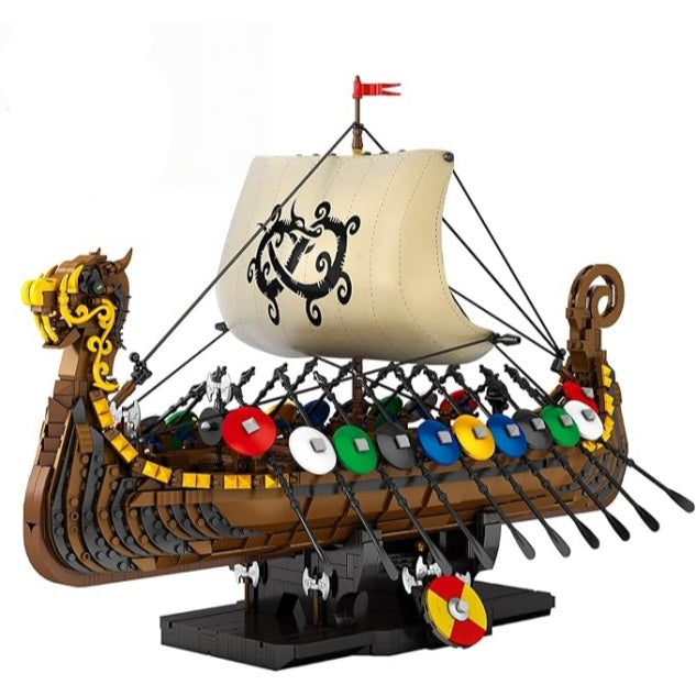 Medieval Viking Ship Model Building Kit - S4
