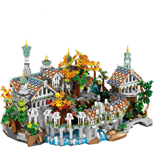 Medieval Valley City Building Block Model Set - Z15