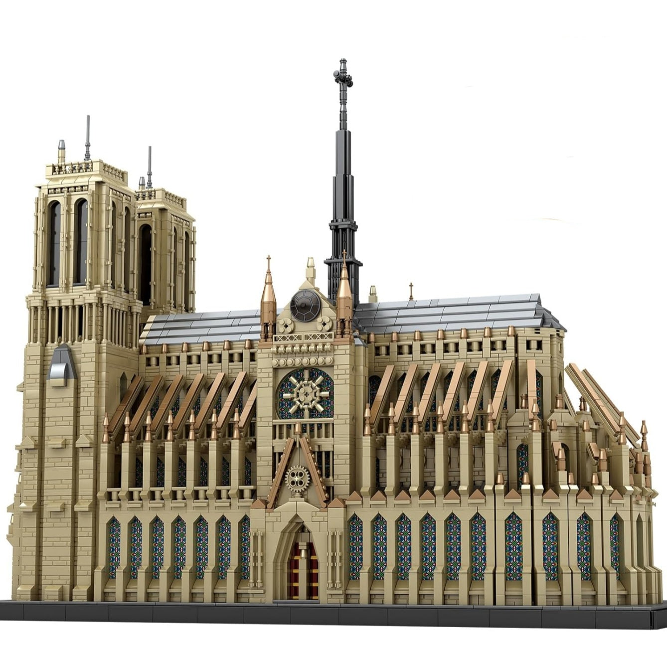 Notre Dame Cathedral Architectural Model Kit - Z08
