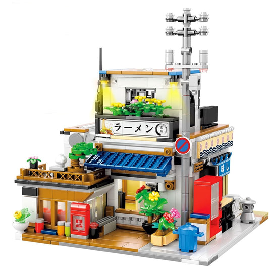 Japanese Ramen Shop Building Block Model Kit - Z12