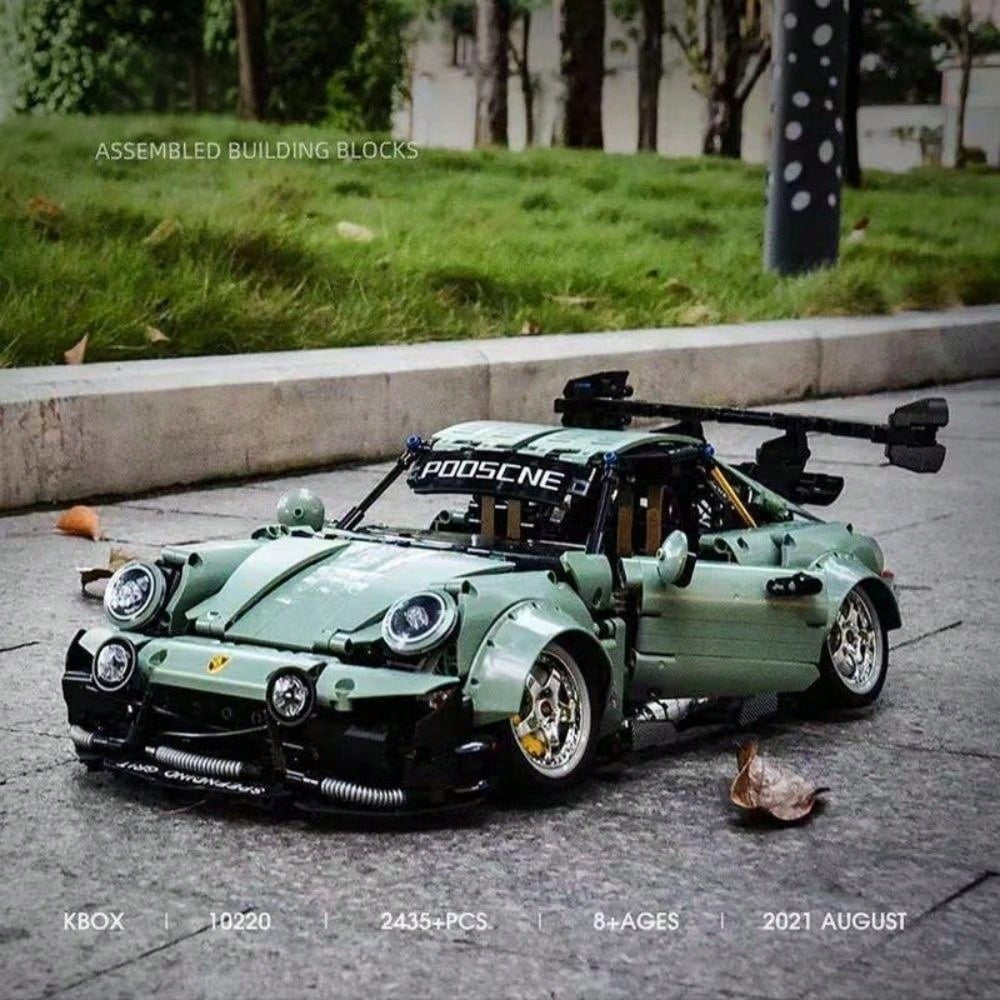 1:10 Porsche 964 Supercar Model Building Set - C4