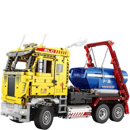 Remote Control Dump Truck Model Building Block Set - G8