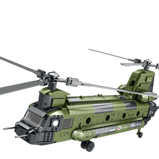 CH-47 Military Helicopter Toy Aircraft Model Kit - A5