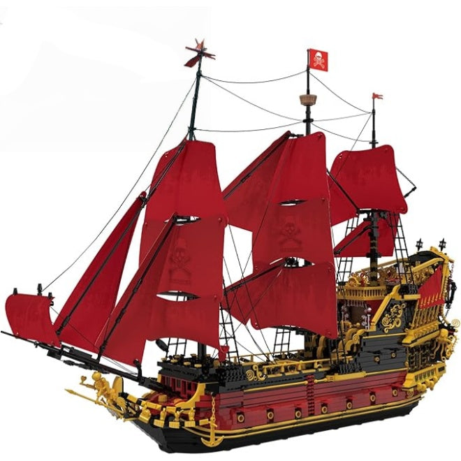 Revenge Pirate Ship Portable Building Toy - S1