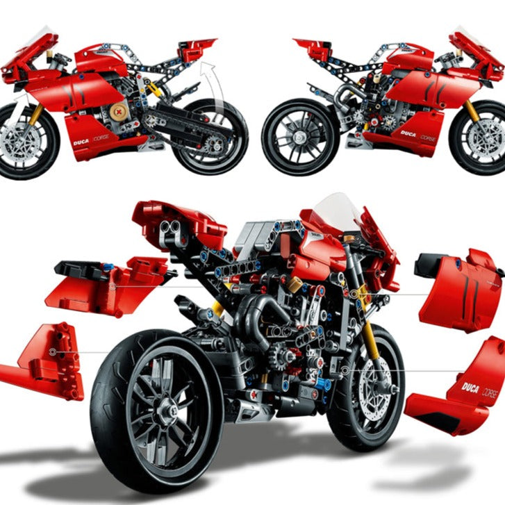 Ducati Panigale V4 R Motorcycle Building Blocks - M20
