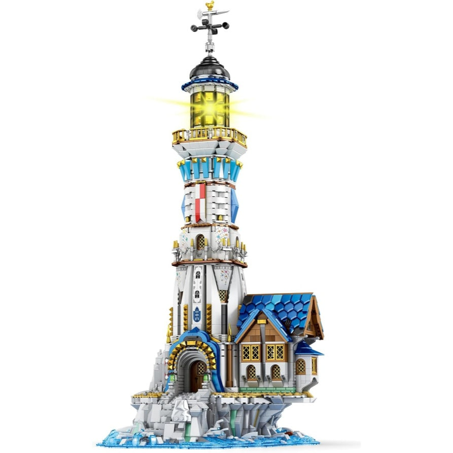 Medieval Lighthouse Building Block Model Kit - Z06