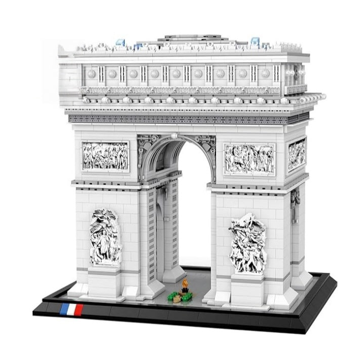 Adult Version Arc de Triomphe Building Block Model Set - Z10