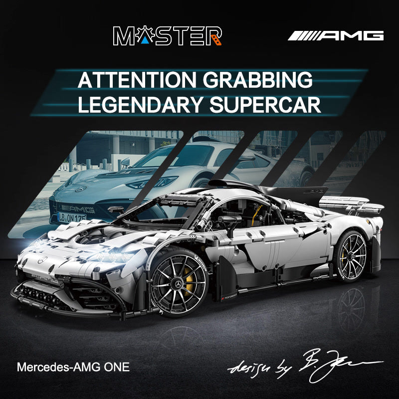 Mercedes-Benz AMG ONE 1:8 scale collectible building block set-C15