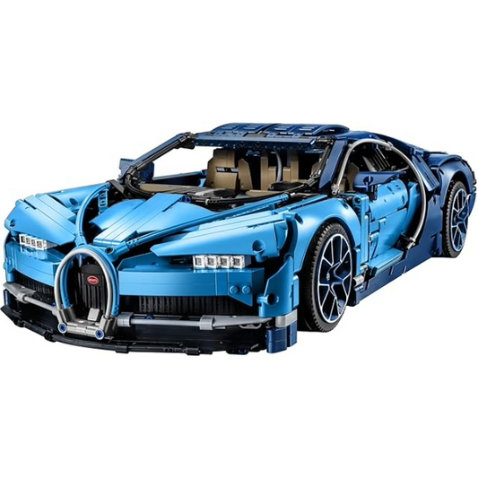 1:8 scale Bugatti Chiron 42083 racing car assembly model - C3