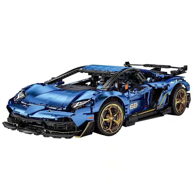 1:8 SVJ Supercar Building Block Model Car - C9