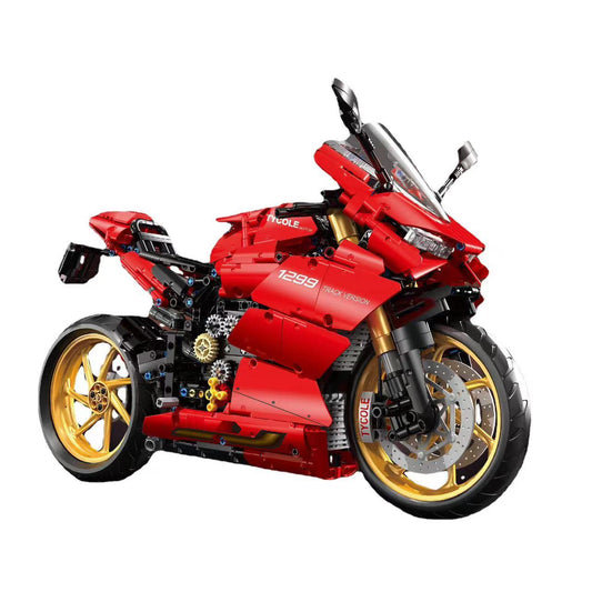 Ducati 1299 Motorcycle Building Blocks-M2