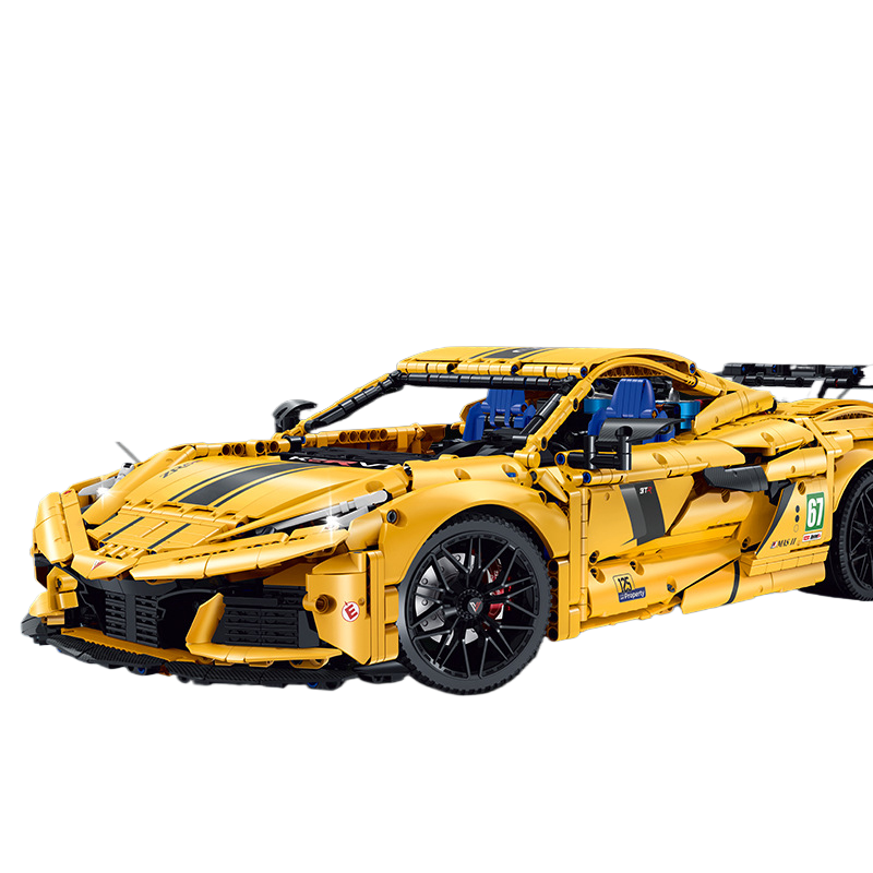 Kervtte C8 1:8 1:8 scale supercar model - C11