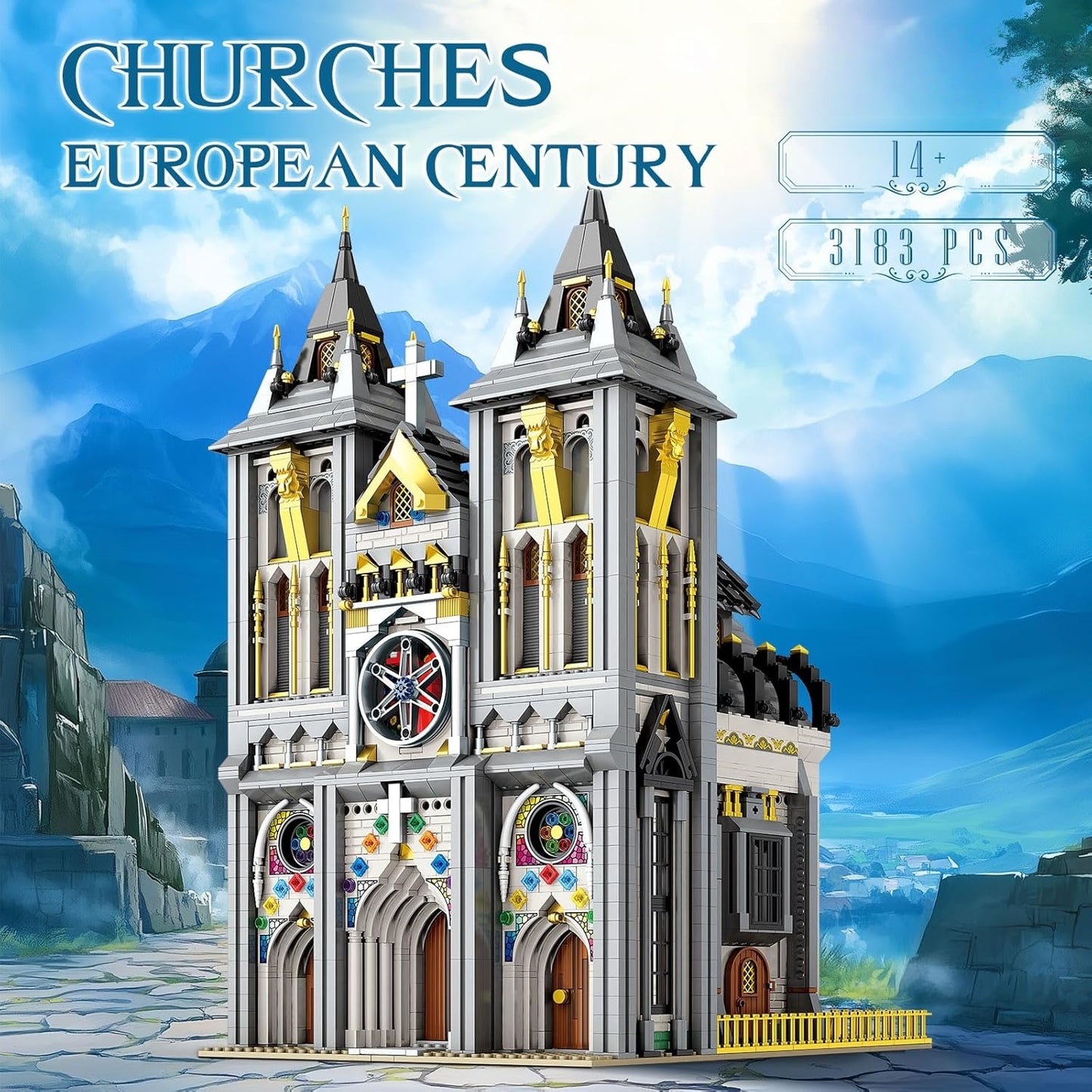 European Century Church Architecture Set - Z02