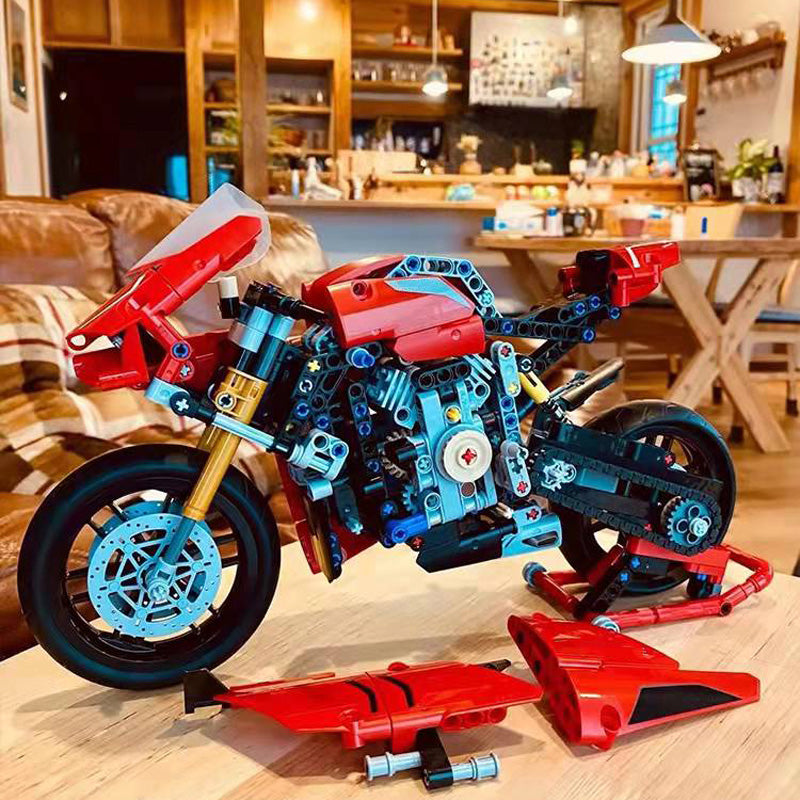 Ducati Panigale V4 R Motorcycle Building Blocks - M20
