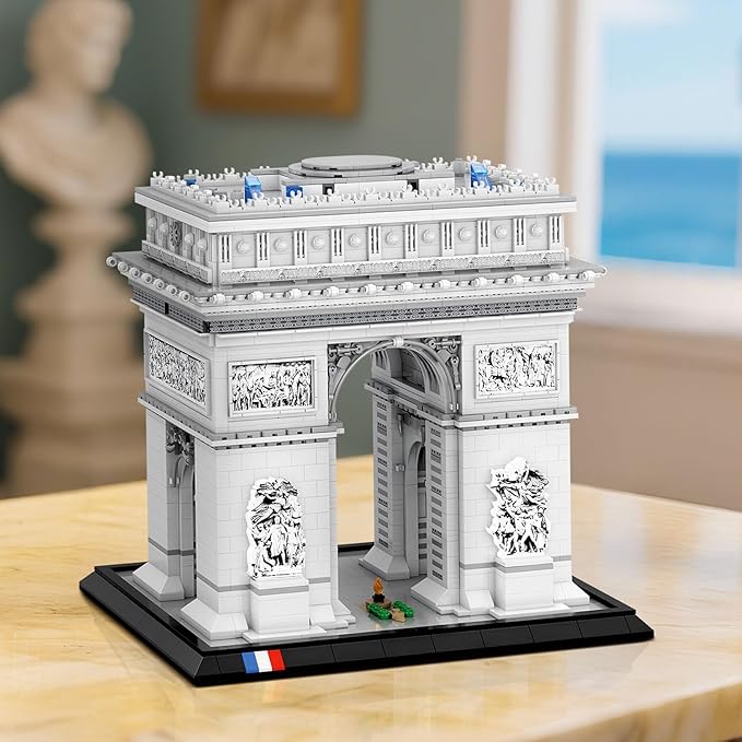 Adult Version Arc de Triomphe Building Block Model Set - Z10