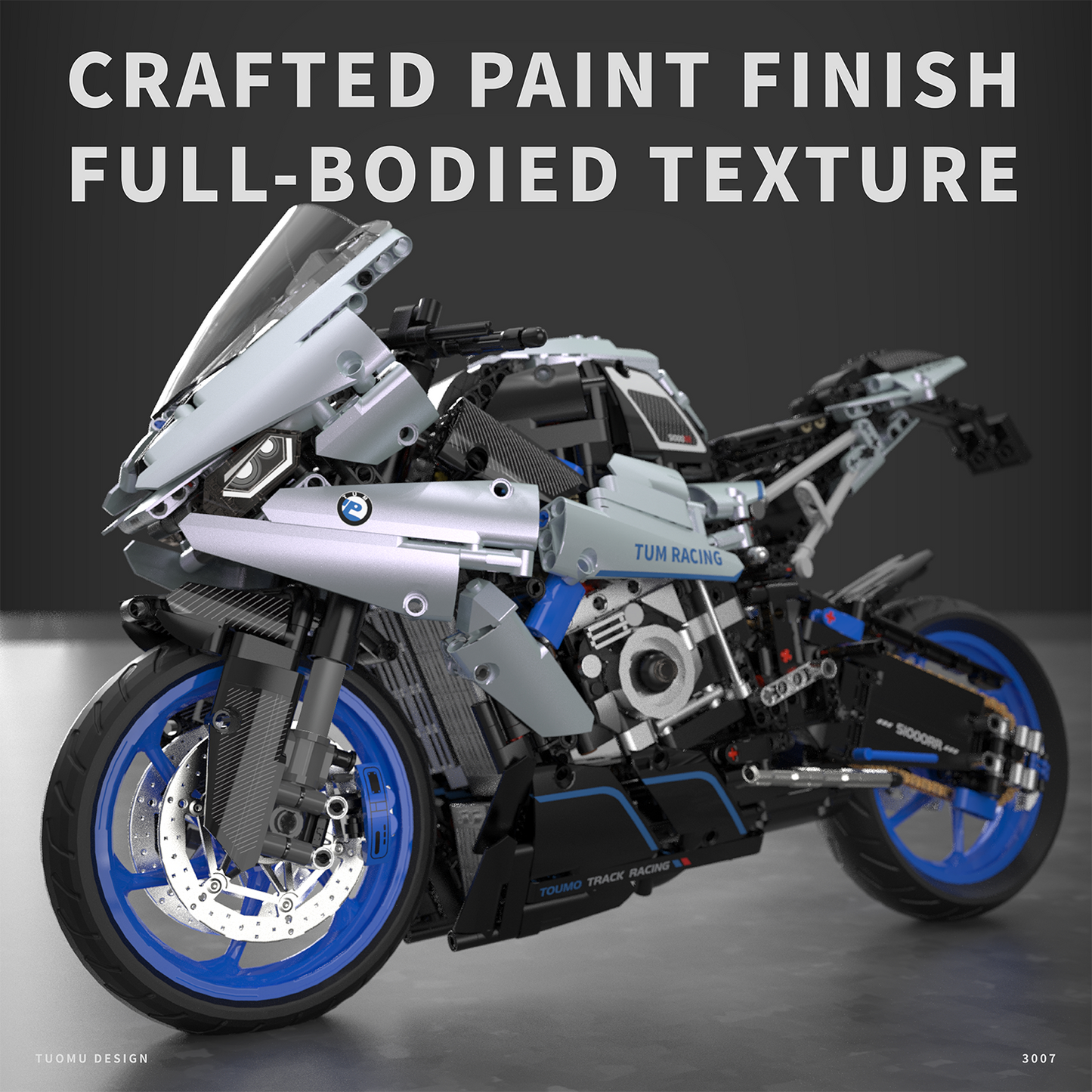 Adult motorcycle building blocks-SR1000-M19