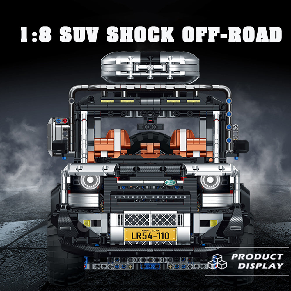 1:8 scale off-road SUV supercar model building block model - C14