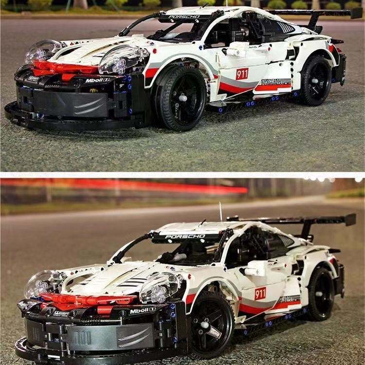 Porsche 911 RSR Racing Car Model Building Set - C5