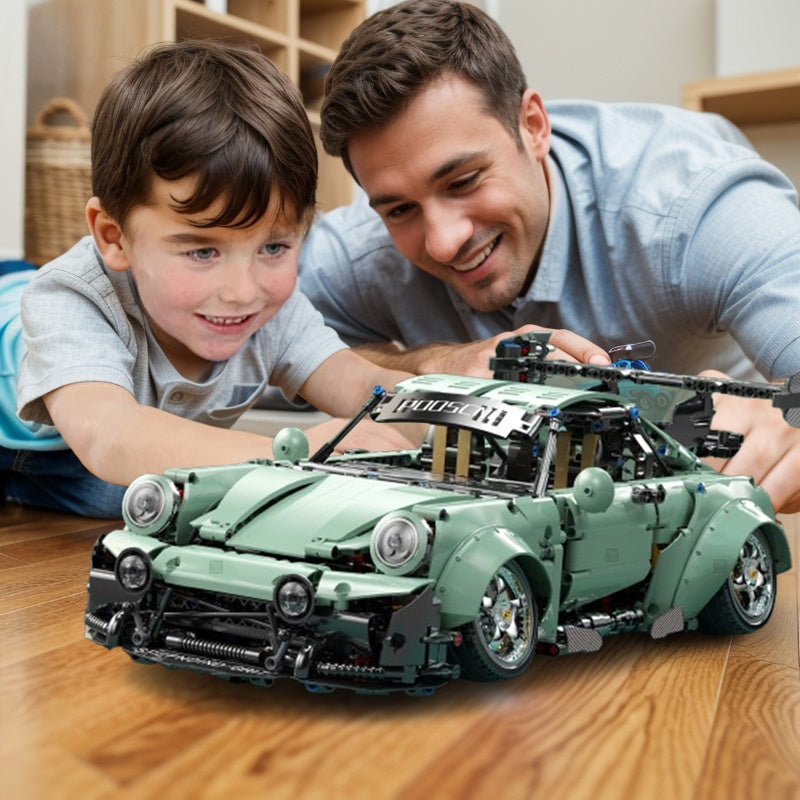 1:10 Porsche 964 Supercar Model Building Set - C4