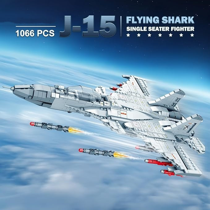 J-15 Military Jet Fighter Model Kit - A13