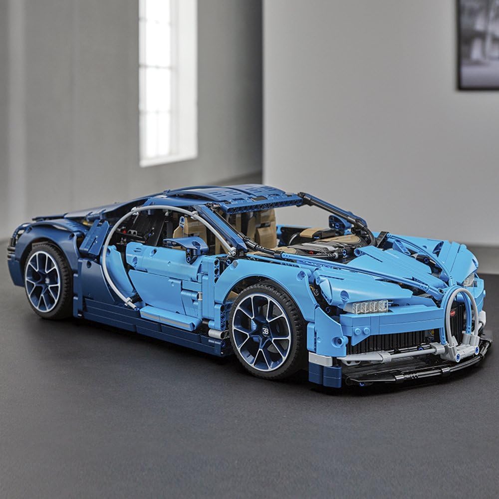 1:8 scale Bugatti Chiron 42083 racing car assembly model - C3