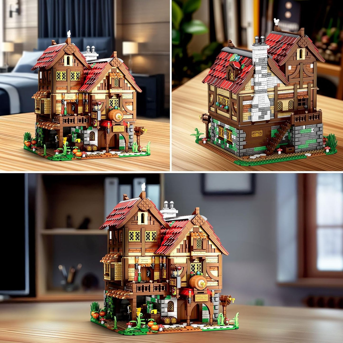 Medieval Tavern Building Set - Z01