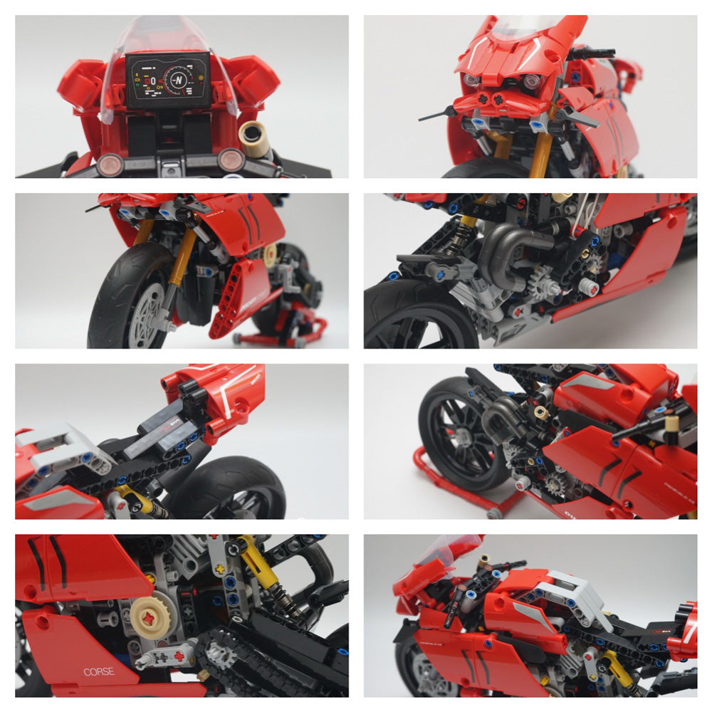 Ducati Panigale V4 R Motorcycle Building Blocks - M20