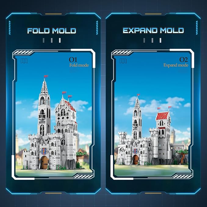 King's Castle Adult Building Block Model Set - Z11