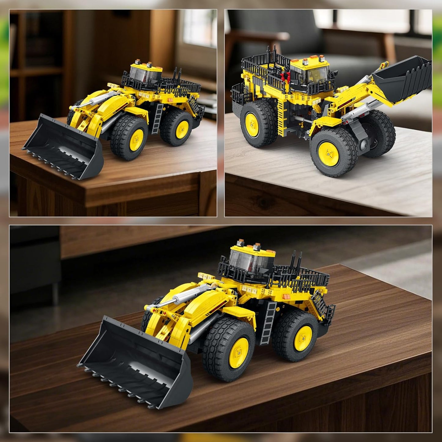 Remote Control Excavator Building Block Model Toy - G4
