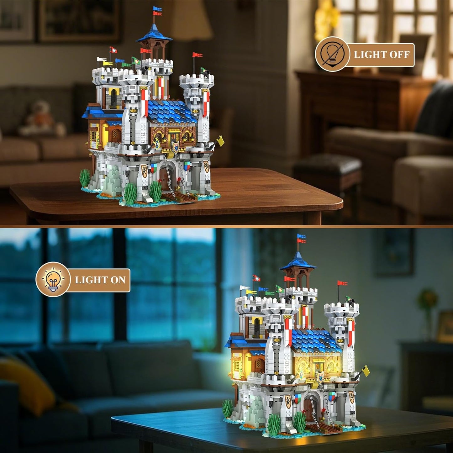 Exquisite castle building block model - Z03