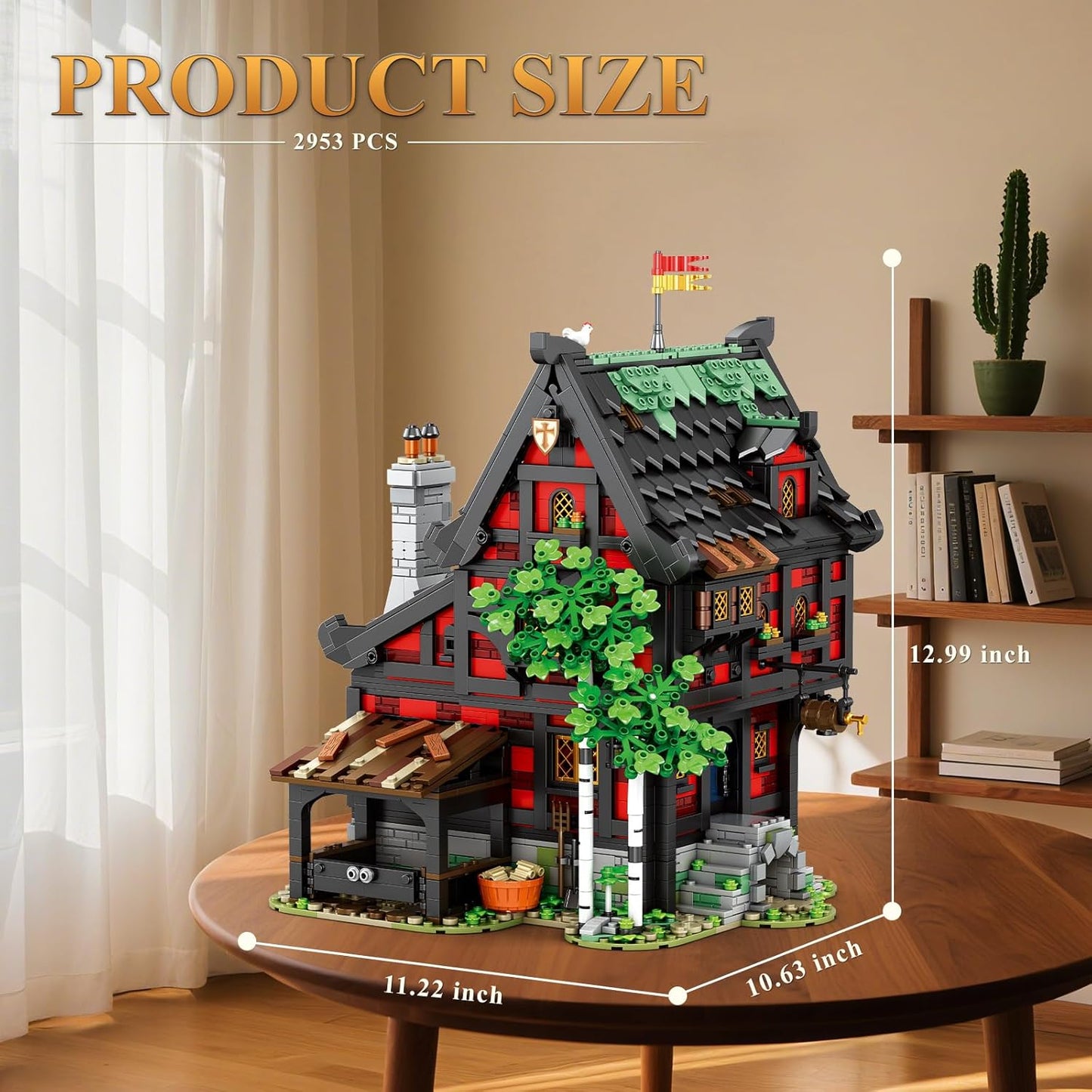 Medieval Inn Building Block Model Set - Z17