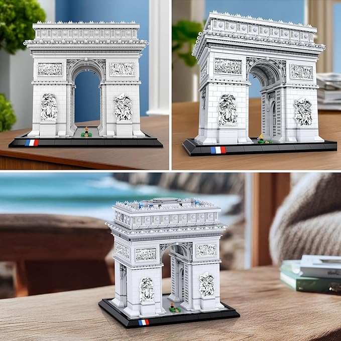 Adult Version Arc de Triomphe Building Block Model Set - Z10