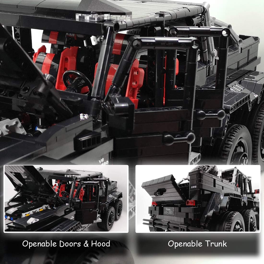 1:8 Scale G63 Building Block Assembly Model - C12