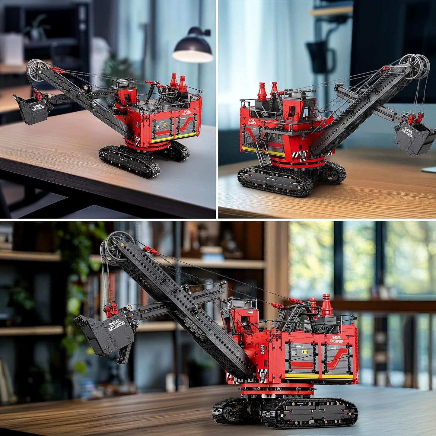 RC Excavator Building Block Set - G6