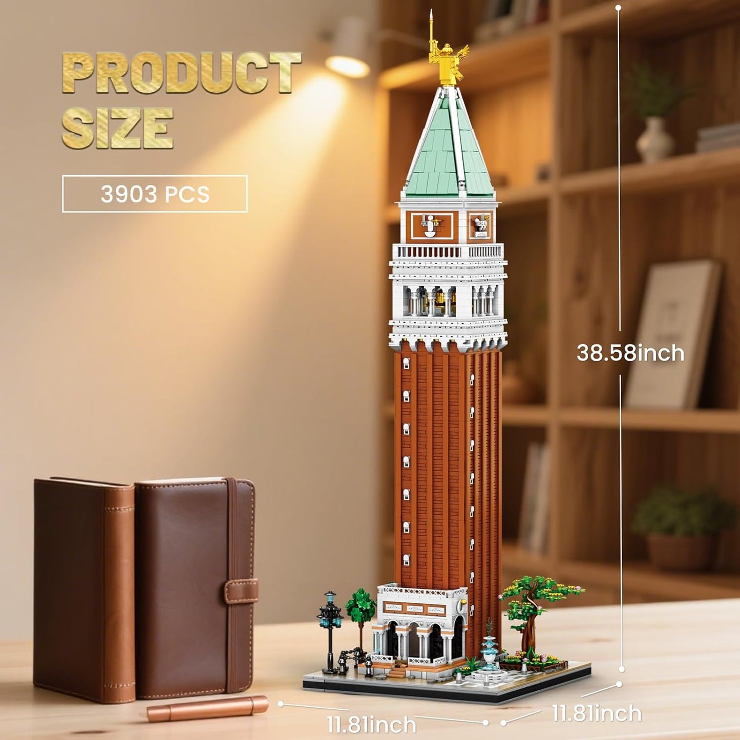Venice Landmark Tower St. Mark’s Campanile Model Kit-Z16