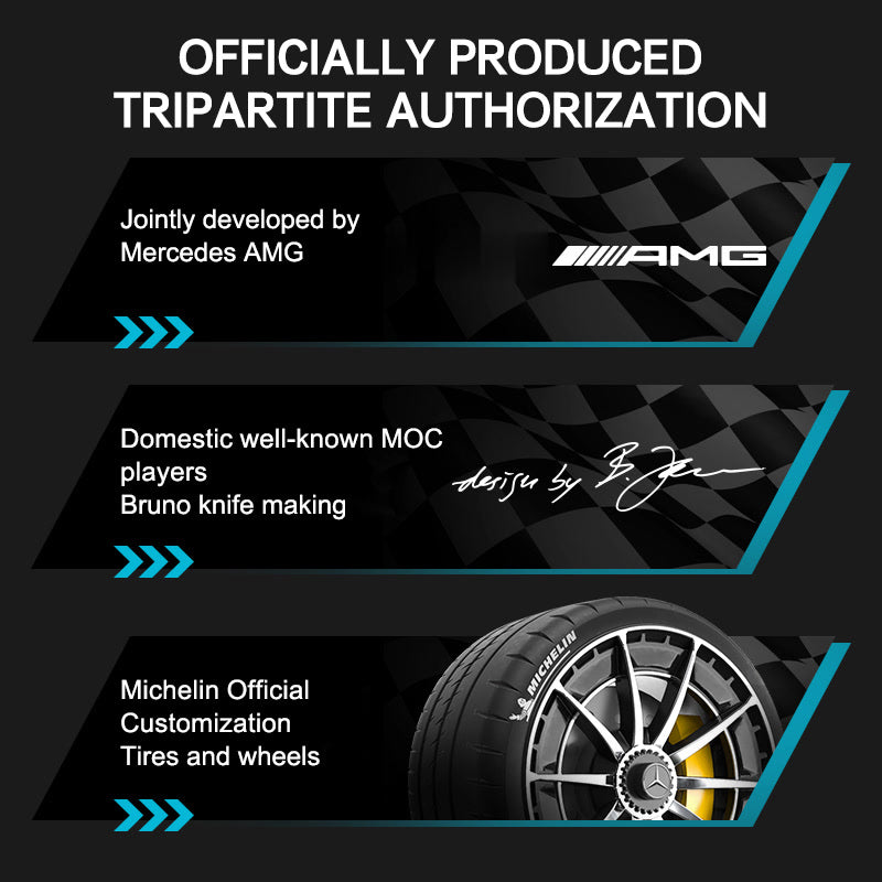 Mercedes-Benz AMG ONE 1:8 scale collectible building block set-C15