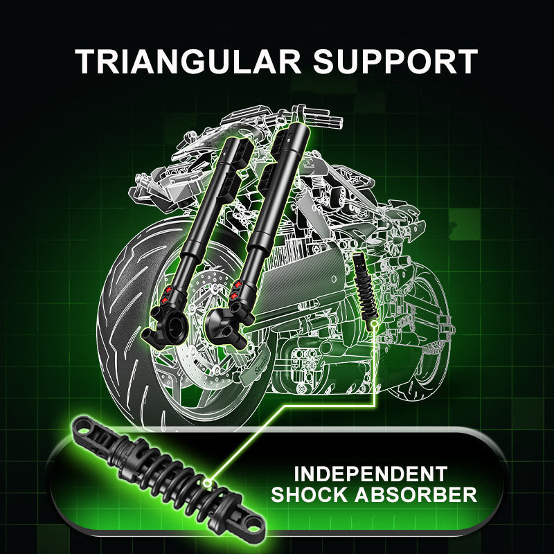 1:5 Scale Motorcycle Model Building Blocks: Lamborghini Devil - M16